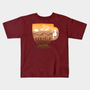 cup of coffee Kids T-Shirt